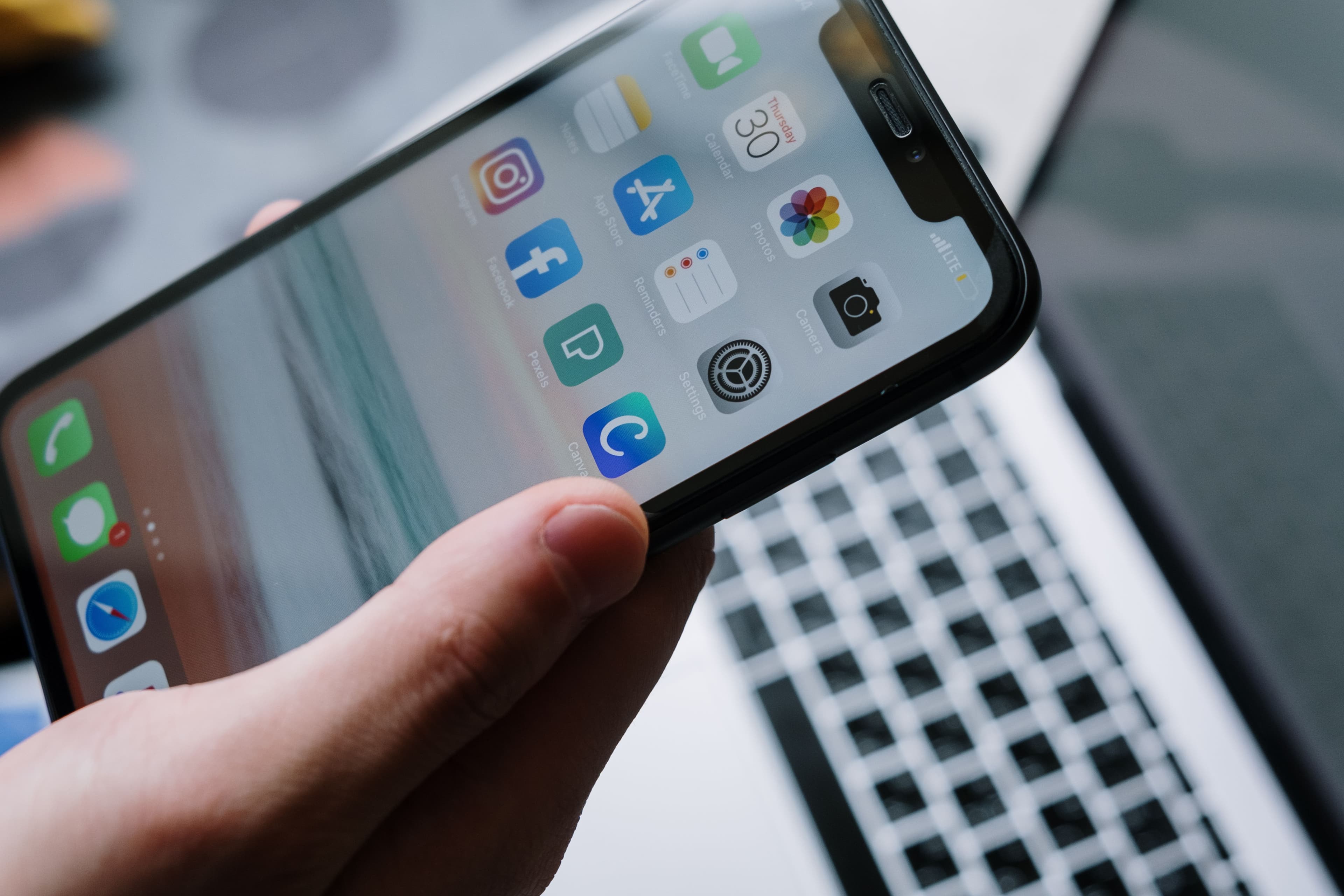 iOS app on iPhone and iPad
